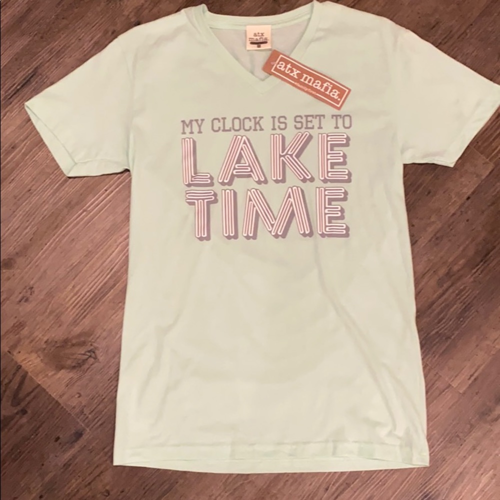 Lake Time -ATX Mafia Short Sleeve Graphic Tee